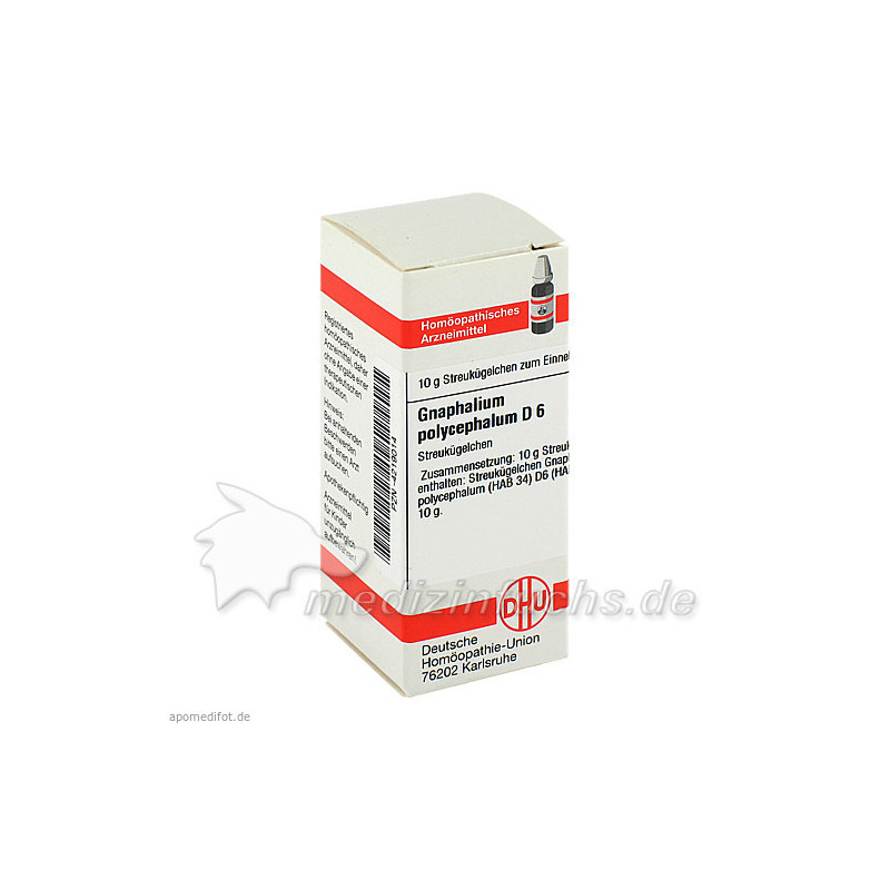 GNAPHALIUM POLYC D 6, 10 G – PZN 4219014