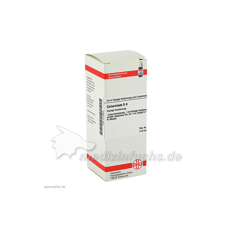 GELSEMIUM D 4, 50 ML – PZN 2114848