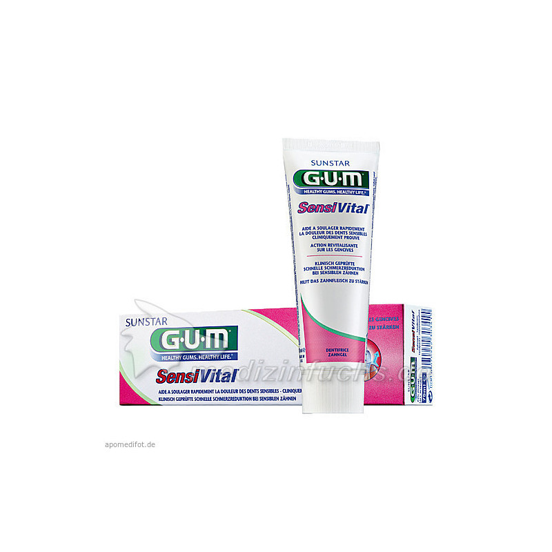 GUM SensiVital Zahngel, 75 ML – PZN 2919581