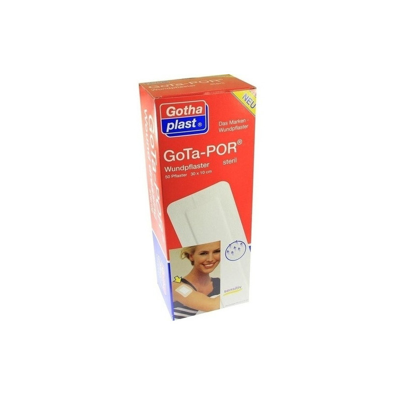 GoTa-POR Wundpflaster steril 300mmx100mm, 50 ST – PZN 4473712