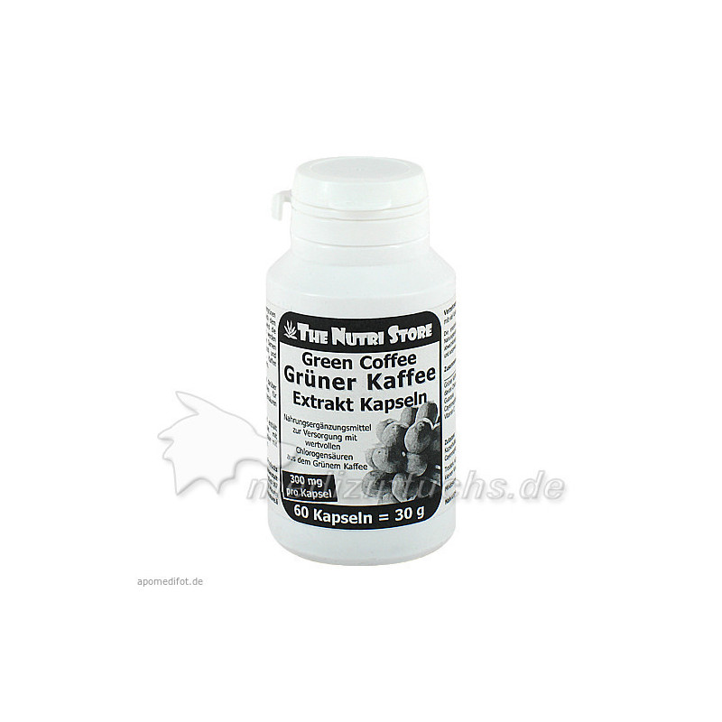 Grüner Kaffee Extrakt 300mg, 60 ST – PZN 9083074
