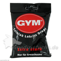 Gym Salmiak Lakritz Drops-Tüte zuckerhaltig, 100 G – PZN 2022980