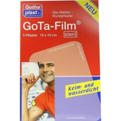 GoTa-FILM steril 15cmx10cm, 5 ST – PZN 4442551