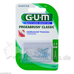 GUM PROXABRUSH Ersatzbürsten 0.5mm Tanne, 8 ST – PZN 1840860