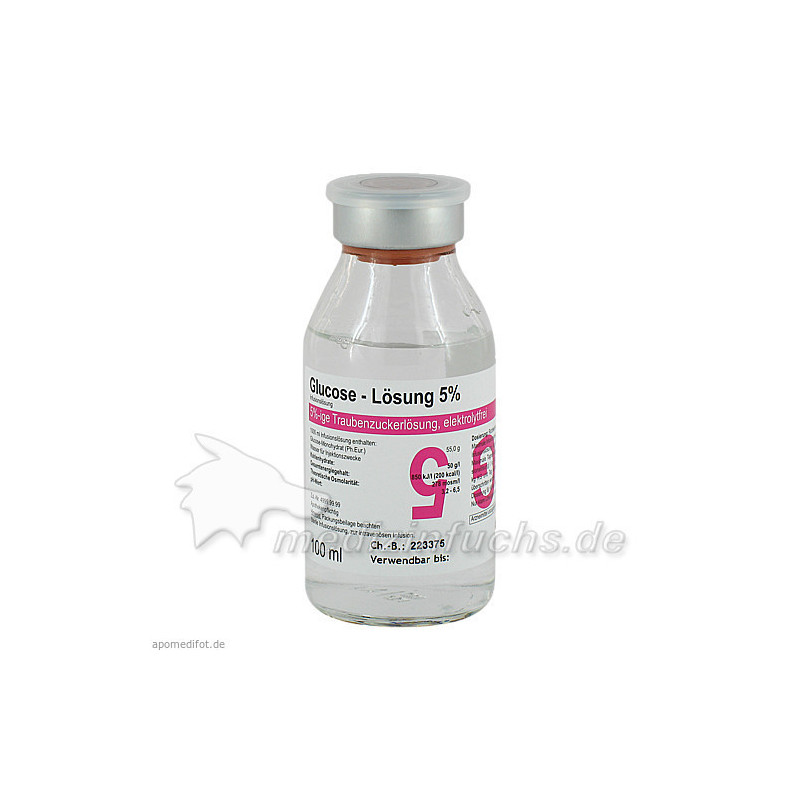 Glucose 5% Serag Glas, 100 ML – PZN 8774310
