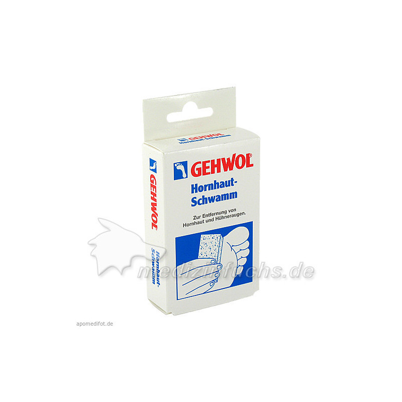 GEHWOL HORNHAUTSCHWAMM, 1 ST – PZN 3064377