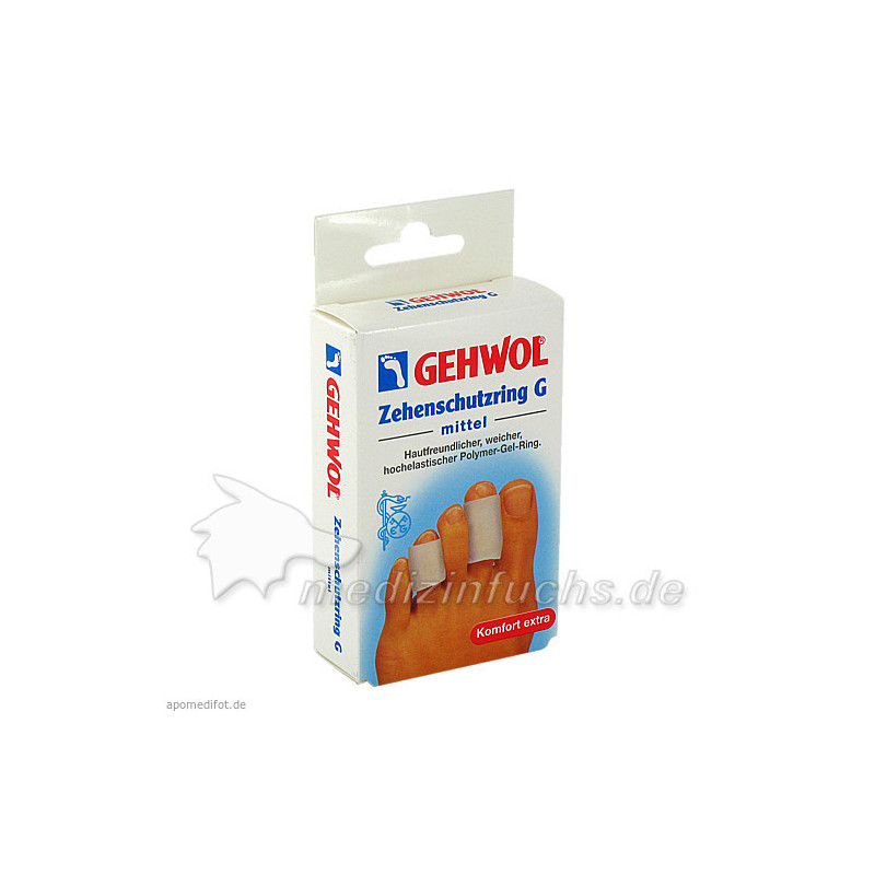 GEHWOL Polymer-Gel Zehenschutzring G mittel, 2 ST – PZN 695083