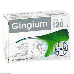 Gingium intens 120, 60 ST – PZN 1635918