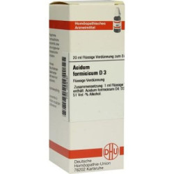 Acidum Formicicum D 3 Dilution (20 ml) – PZN 2806167