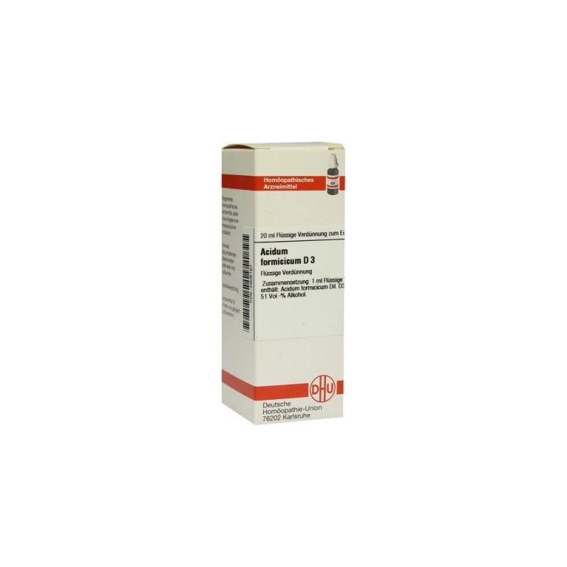 Acidum Formicicum D 3 Dilution (20 ml) – PZN 2806167