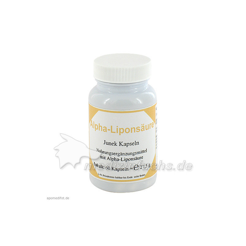 Alpha - Liponsäure Junek Kapseln, 60 ST – PZN 2886634