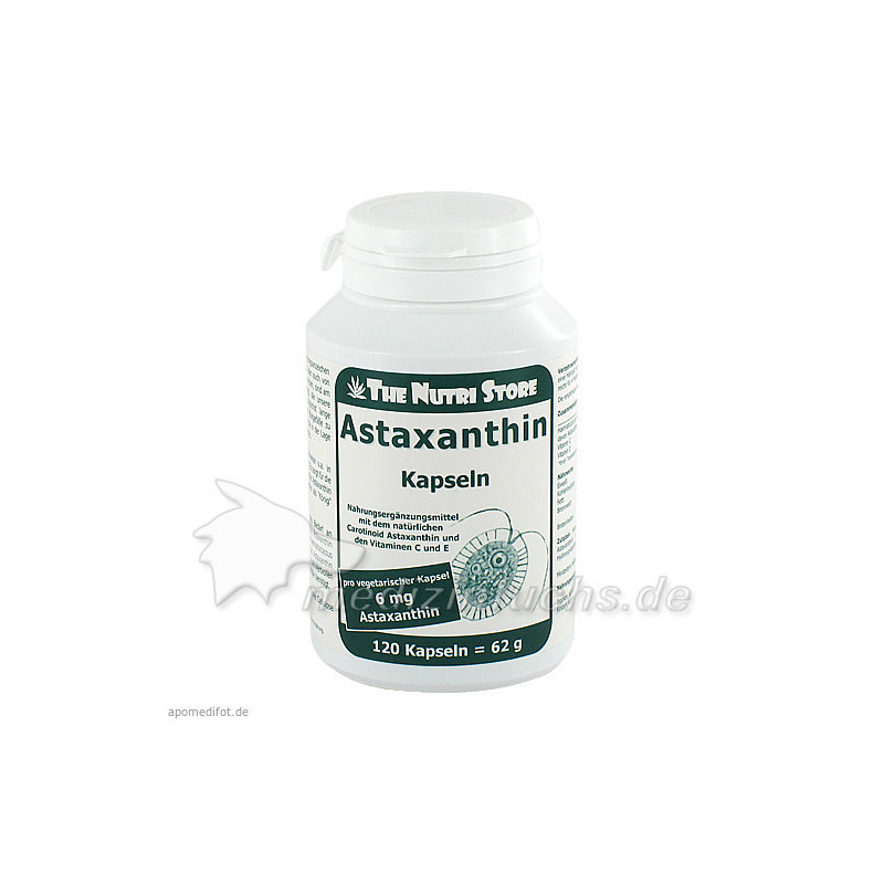 Astaxanthin 6mg vegetarische, 120 ST – PZN 7682095