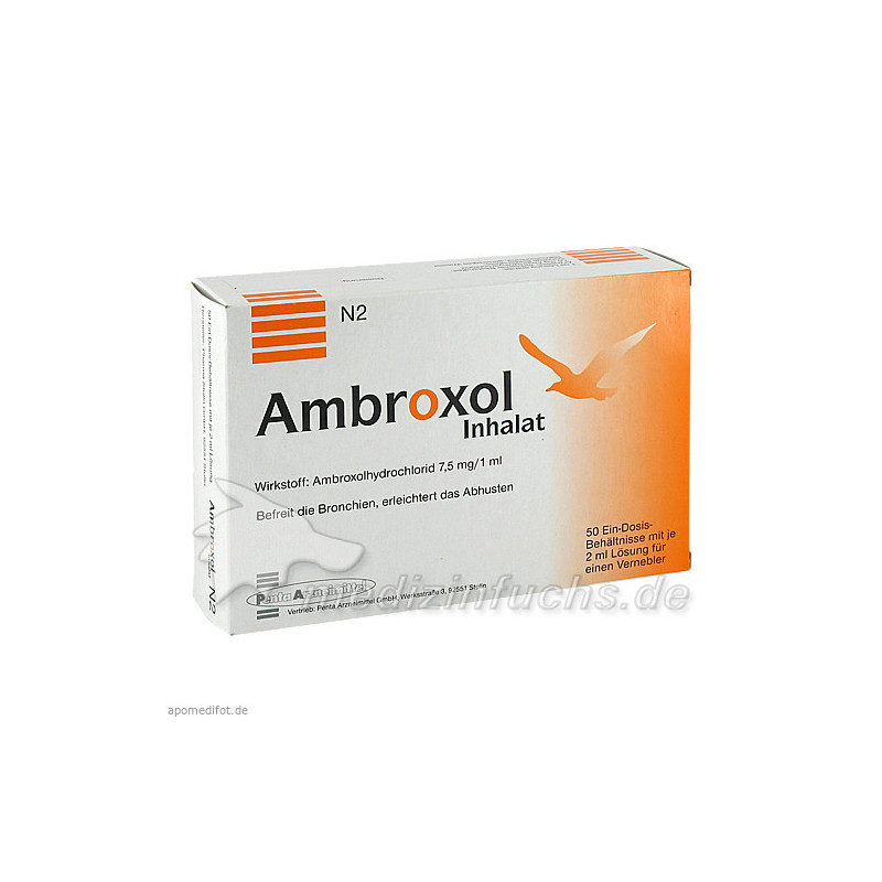 Ambroxol Inhalat, 50X2 ML – PZN 3560863