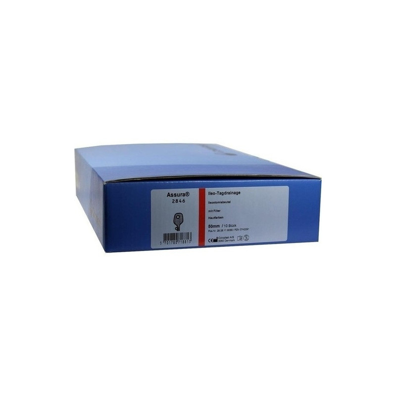 Assura Ileo Tagdrainage 2-tlg 2846 Rastring 50mm, 10 ST – PZN 742291