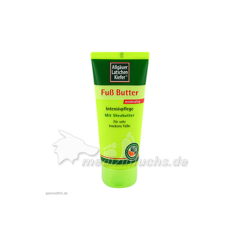 Allgäuer Latschenkiefer Fuß Butter, 100 ML – PZN 11095021