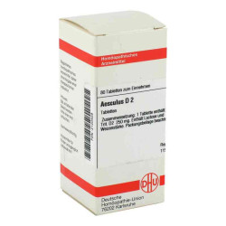 Aesculus D 2 Tabletten (80 stk) – PZN 2120429