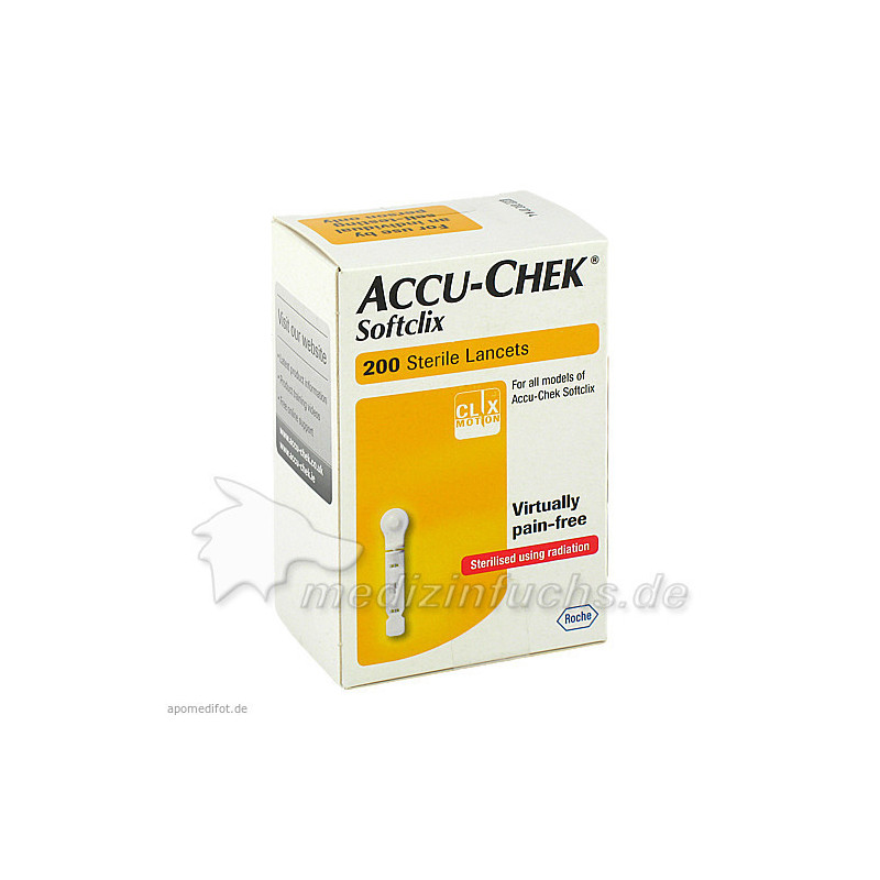 Accu-Chek Softclix Lanzetten, 200 ST – PZN 4522511