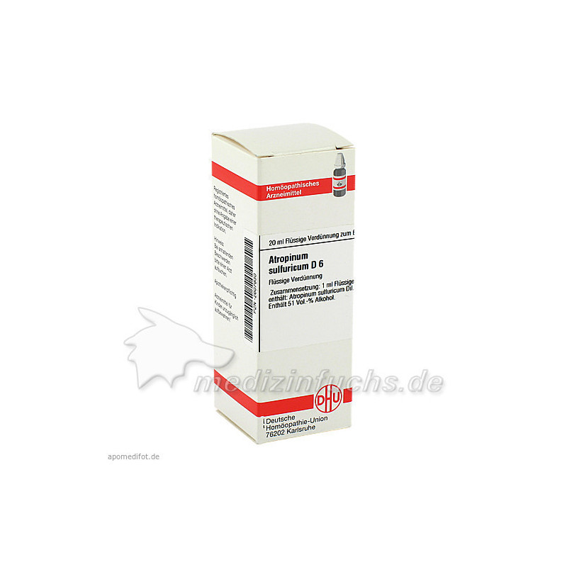 ATROPINUM SULF D 6, 20 ML – PZN 2607930