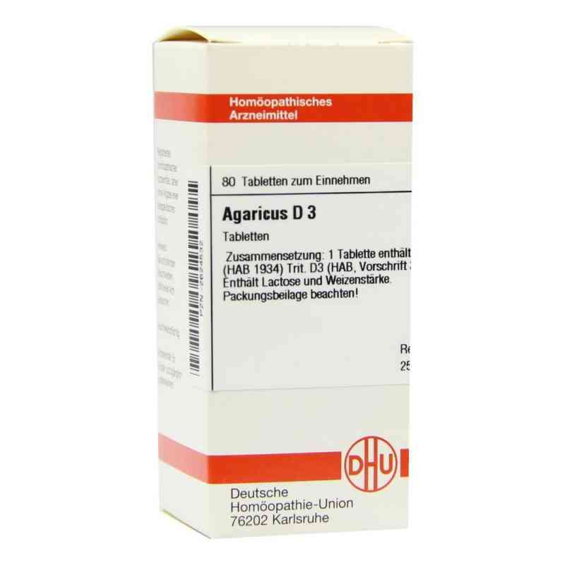 Agaricus D 3 Tabletten (80 stk) – PZN 2624532