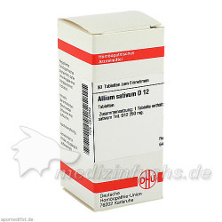 ALLIUM SATIVUM D12, 80 ST – PZN 2624704