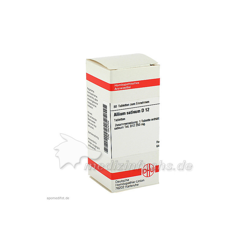 ALLIUM SATIVUM D12, 80 ST – PZN 2624704