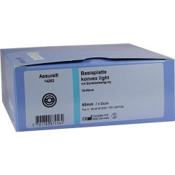 Assura Basispl. konvex light aussch.15-43mm RR60mm, 4 ST – PZN 2857029
