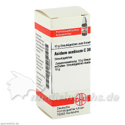 ACIDUM ACETICUM C30, 10 G – PZN 4200233