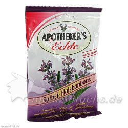 Apothekers Echte Salbei Halsbonbons ZF, 65 G – PZN 8511987