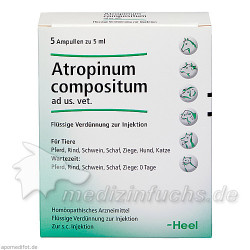 ATROPINUM COMPOSITUM ad us.vet.Ampullen, 5 ST – PZN 4749456