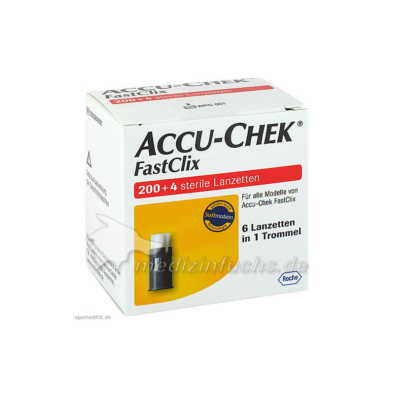 ACCU-CHEK Fastclix Lanzetten, 204 ST – PZN 9428426