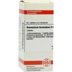 Ammonium Bromatum D 6 Tabletten (80 stk) – PZN 2127153
