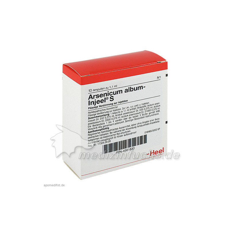 ARSENICUM ALB INJEEL S, 10 ST – PZN 4561830