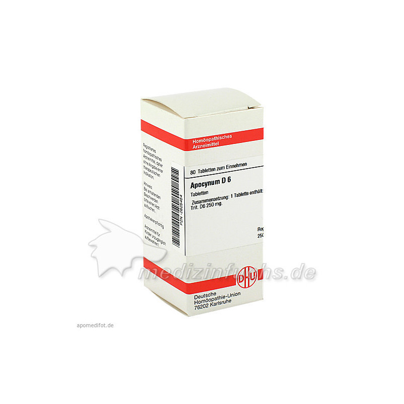 APOCYNUM D 6, 80 ST – PZN 2625454
