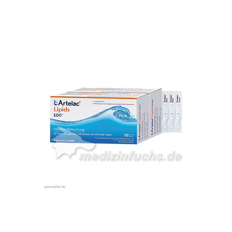 Artelac Lipids EDO, 120X0.6 G – PZN 7707091