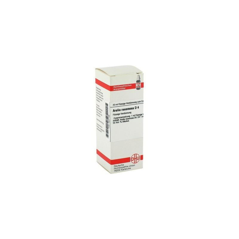 Aralia Racemosa D 4 Dilution (20 ml) – PZN 2607166