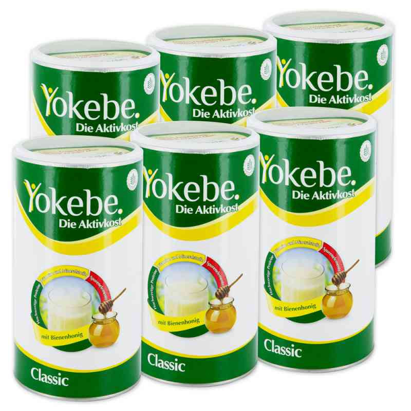 Yokebe Classic Pulver (6x500 g) – PZN 8130260