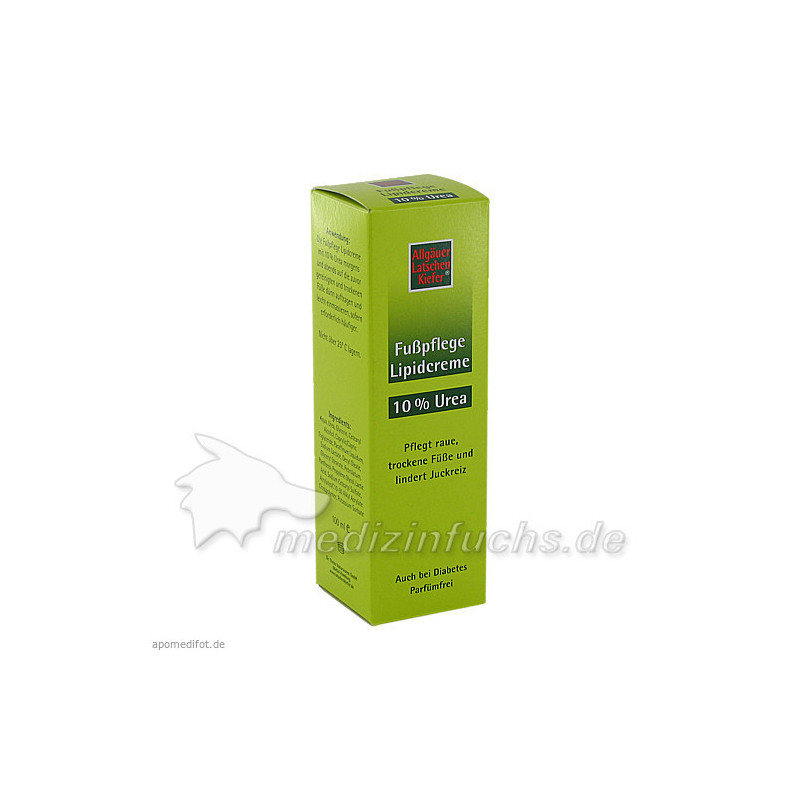 Allgäuer LK 10% Urea Fuß Lipidcreme, 100 ML – PZN 1757194