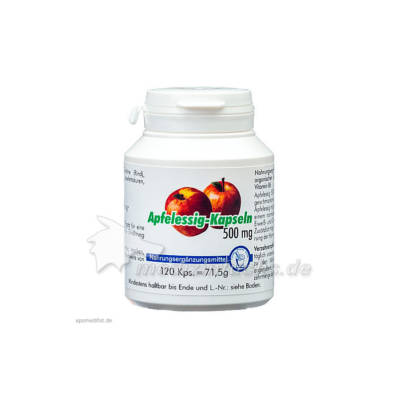 Apfel Essig 500, 120 ST – PZN 321974