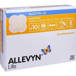 ALLEVYN LIFE 10.3x10.3cm, 10 ST – PZN 9634019