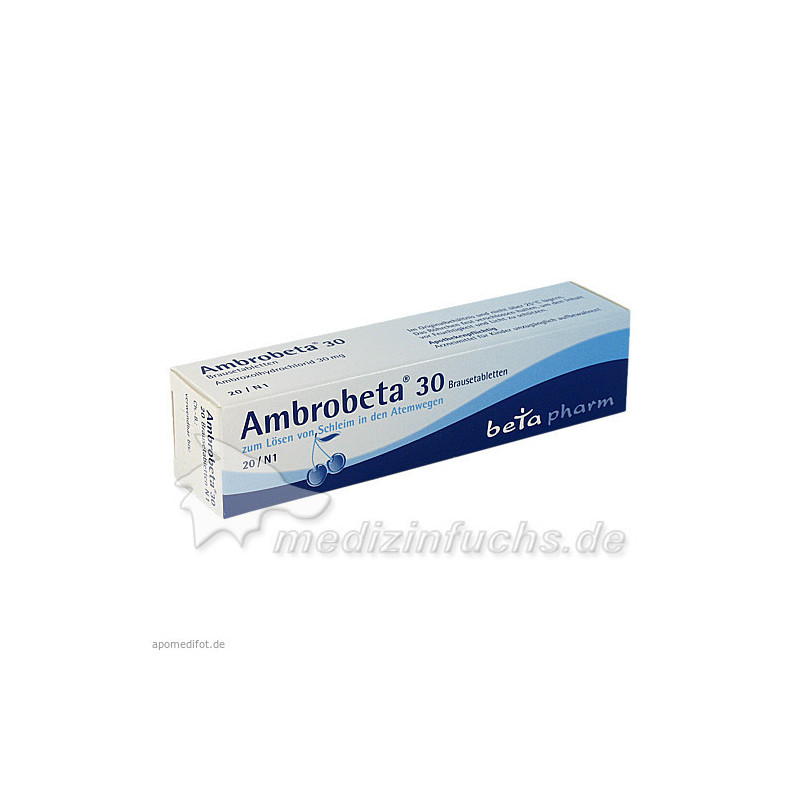 Ambrobeta 30, 20 ST – PZN 7522782