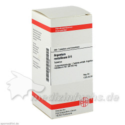 ARGENTUM MET D 6, 200 ST – PZN 2811748