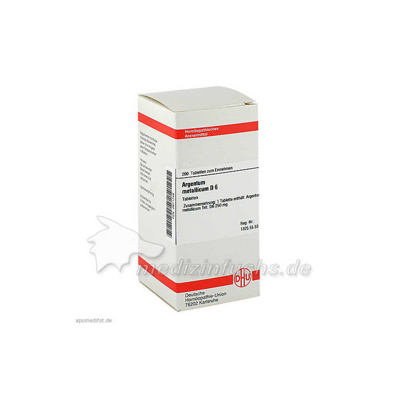 ARGENTUM MET D 6, 200 ST – PZN 2811748