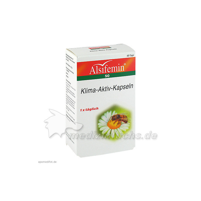 Alsifemin 50 Klima-Aktiv m.Soja 1x1 Kapseln, 60 ST – PZN 2518586