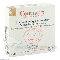 AVENE Couvrance Mosaik-Puder Transparent m Spiegel, 9 G – PZN 7608928