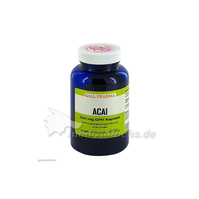 Acai 350 mg GPH Kapseln, 120 ST – PZN 9272243