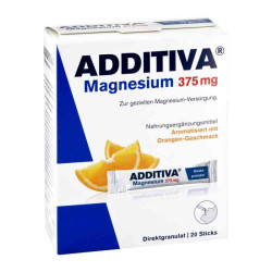 Additiva Magnesium 375 mg Sticks Orange (20 stk) – PZN 10946706