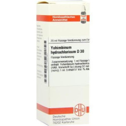 Yohimbinum hydrochloricum D 30 Dilution (20 ml) – PZN 7250160