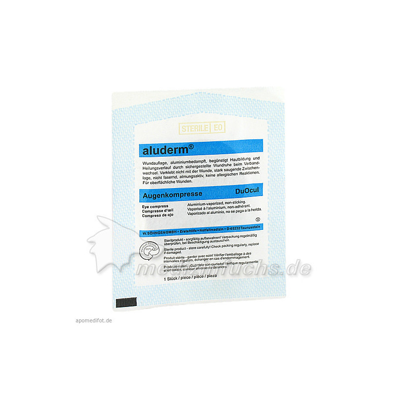 Aluderm Augenkompresse DuOcul steril, 1 ST – PZN 6416