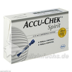 ACCU-CHEK Spirit 3.15ml Ampullen-System, 5 ST – PZN 2730263