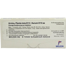 ARNICA PLANTA T D15 AURUM, 8X1 ML – PZN 1618386